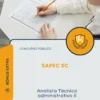 Apostila Analista Técnico administrativo II Concurso Público SAPEC SC 2026