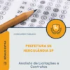 Apostila Analista de Licitações e Contratos Prefeitura de Herculândia SP 2026