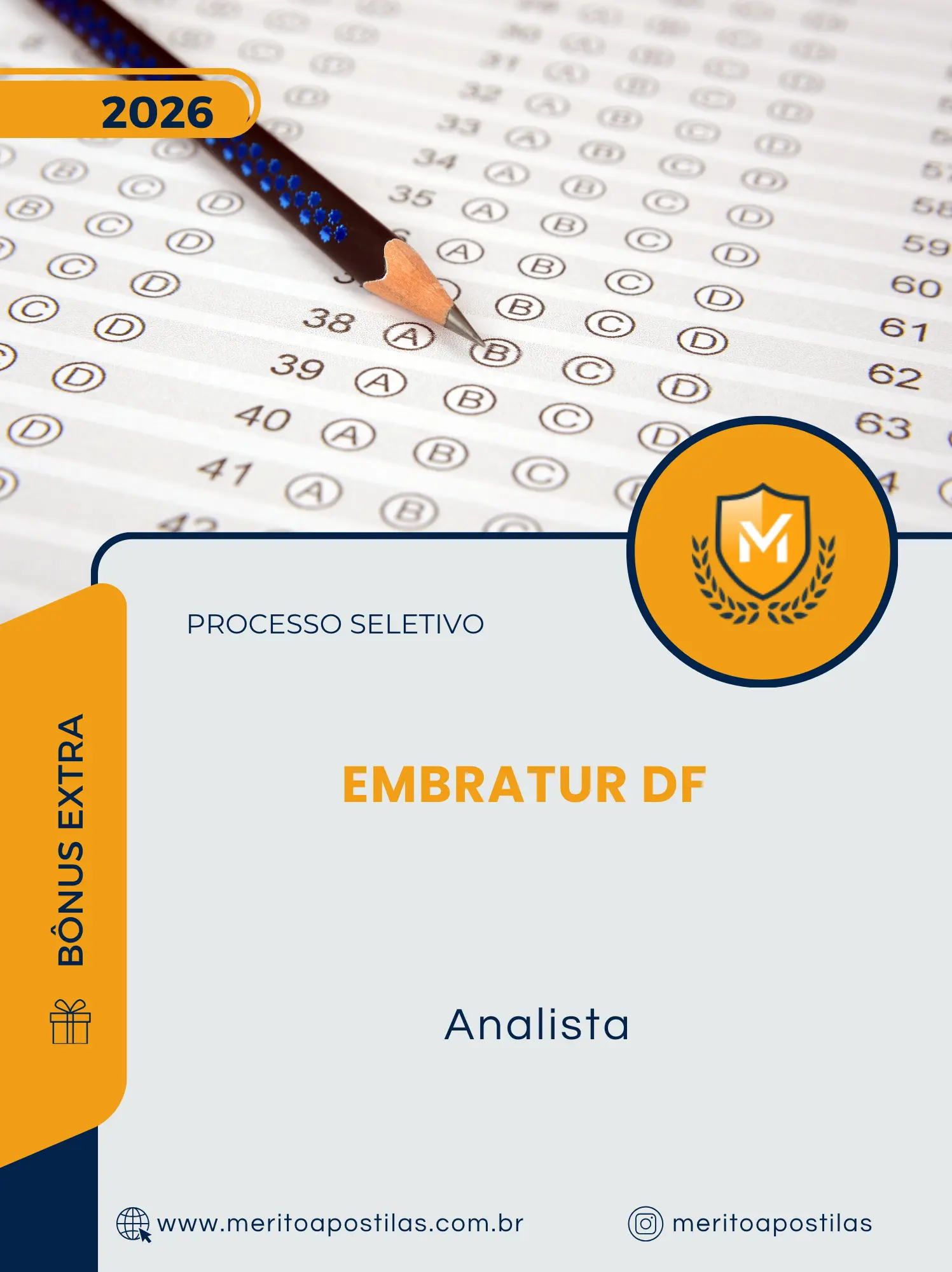 Apostila Analista Processo Seletivo Embratur DF 2026