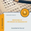Apostila Assistente Social Prefeitura de São Miguel do Araguaia GO 2026