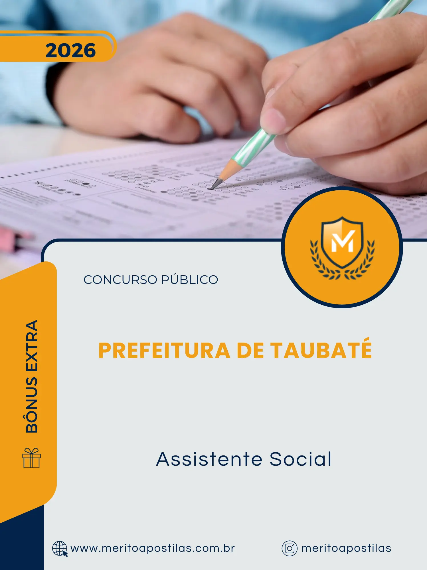 Apostila Assistente Social Prefeitura de Taubaté SP 2026