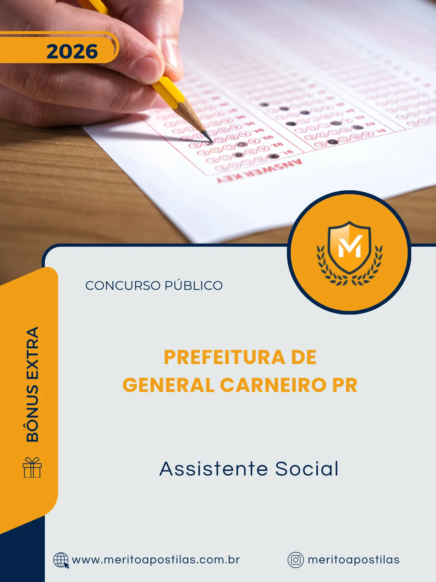 Apostila Assistente Social Prefeitura de General Carneiro PR 2026