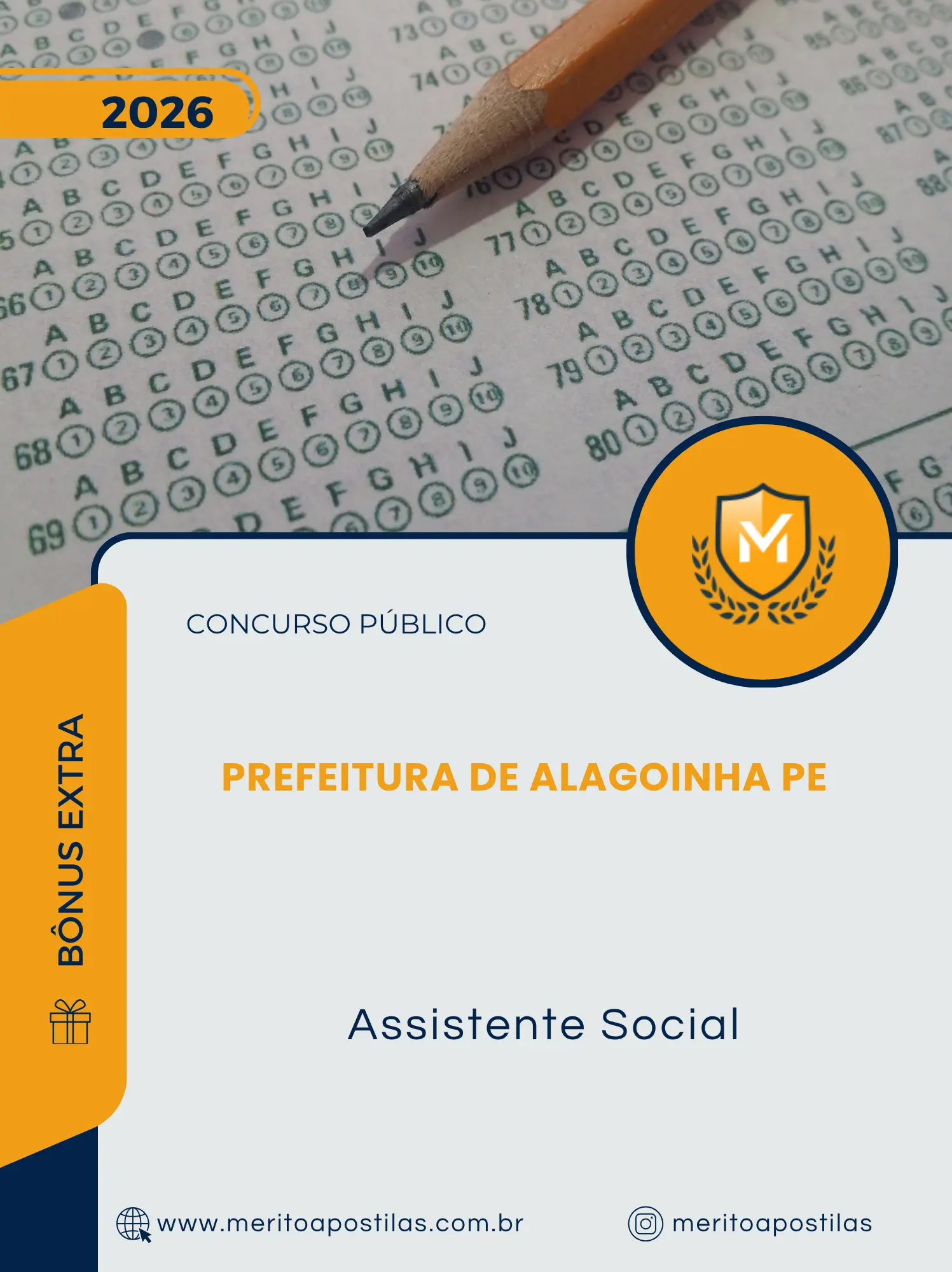 Apostila Assistente Social Prefeitura de Alagoinha PE 2026
