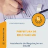 Apostila Assistente de Regulação em Saúde Prefeitura de Belo Vale MG 2026