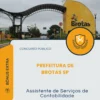 Apostila Assistente de Serviços de Contabilidade Prefeitura de Brotas SP 2026
