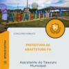 Apostila Assistente do Tesouro Municipal Prefeitura de Abaetetuba PA 2026