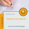 Apostila Auxiliar De Enfermagem Prefeitura de Lucélia SP 2026