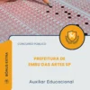 Apostila Auxiliar Educacional Prefeitura de Embu das Artes SP 2026