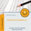Apostila Auxiliar de Atividades Educacionais Prefeitura de Trombas GO 2026