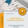 Apostila Auxiliar de Consultório Dentário Prefeitura de Primavera do Leste MT 2026