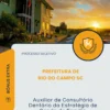 Apostila Auxiliar de Consultório Dentário da Estratégia de Saúde da Família Prefeitura de Rio do Campo SC 2026