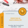 Apostila Auxiliar de Consultório Dentário ESF Prefeitura de Santo Ângelo RS 2026