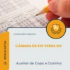 Apostila Auxiliar de Copa e Cozinha Câmara de Rio Verde GO 2026