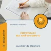 Apostila Auxiliar de Dentista Prefeitura de São José do Cedro SC 2026
