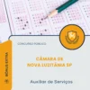Apostila Auxiliar de Serviços Câmara de Nova Luzitânia SP 2026