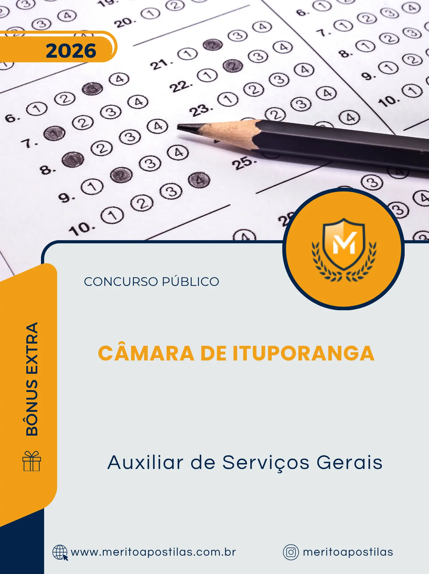 Apostila Auxiliar de Serviços Gerais Prefeitura de Ituporanga SC 2026