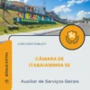 Apostila Auxiliar de Serviços Gerais Câmara de Itabaianinha SE 2026