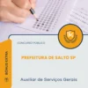 Apostila Auxiliar de Serviços Gerais Prefeitura de Salto SP 2026