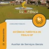 Apostila Auxiliar de Serviços Gerais Prefeitura da Estância Turística de Piraju SP 2026