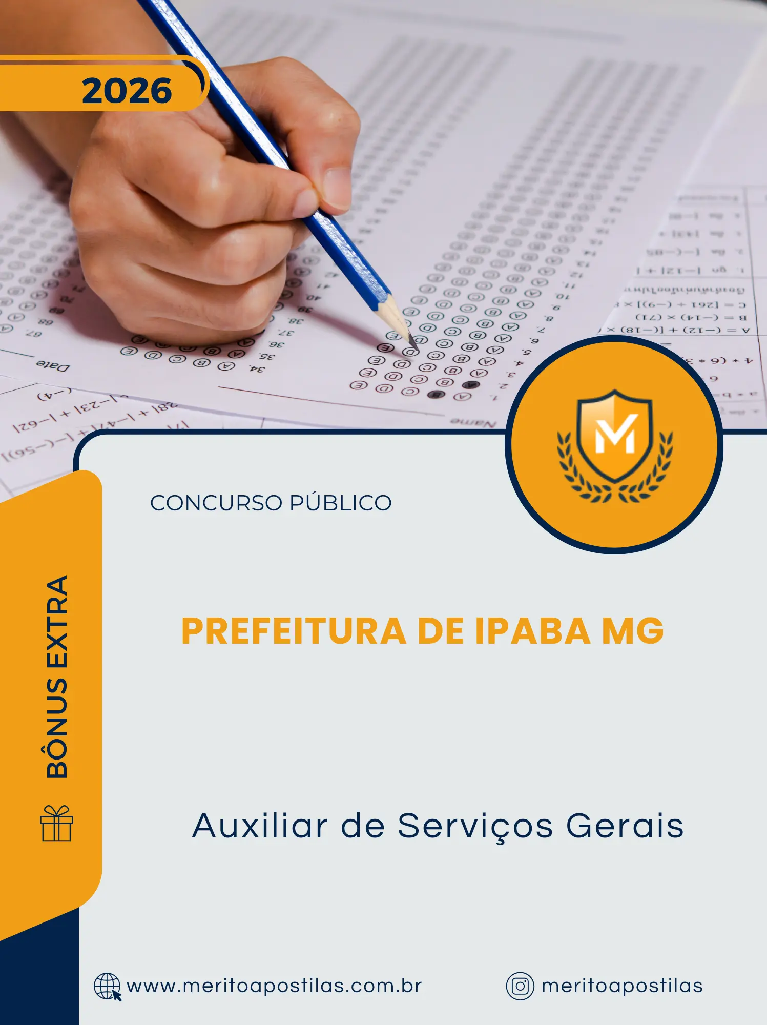Apostila Auxiliar de Serviços Gerais Prefeitura de Ipaba MG 2026