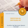 Apostila Auxiliar de Serviços Gerais Escolar Prefeitura de Cristalina GO 2026