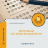 Apostila Carpinteiro Prefeitura de São Miguel do Araguaia GO 2026