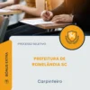 Apostila Carpinteiro Prefeitura de Romelândia SC 2026