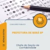 Apostila Chefe da Seção de Contabilidade Prefeitura de Ibirá SP 2026