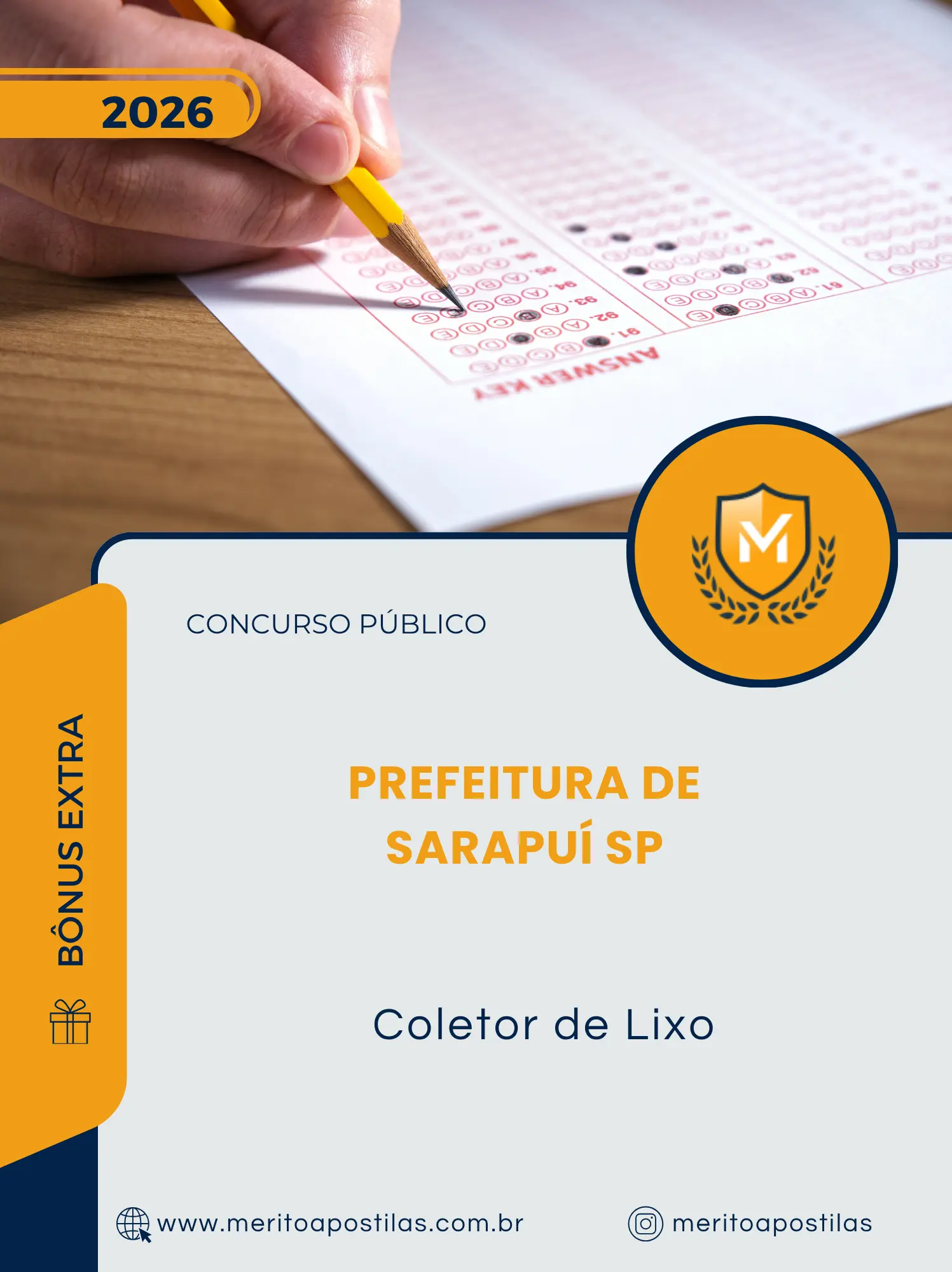Apostila Coletor de Lixo Prefeitura de Sarapuí SP 2026