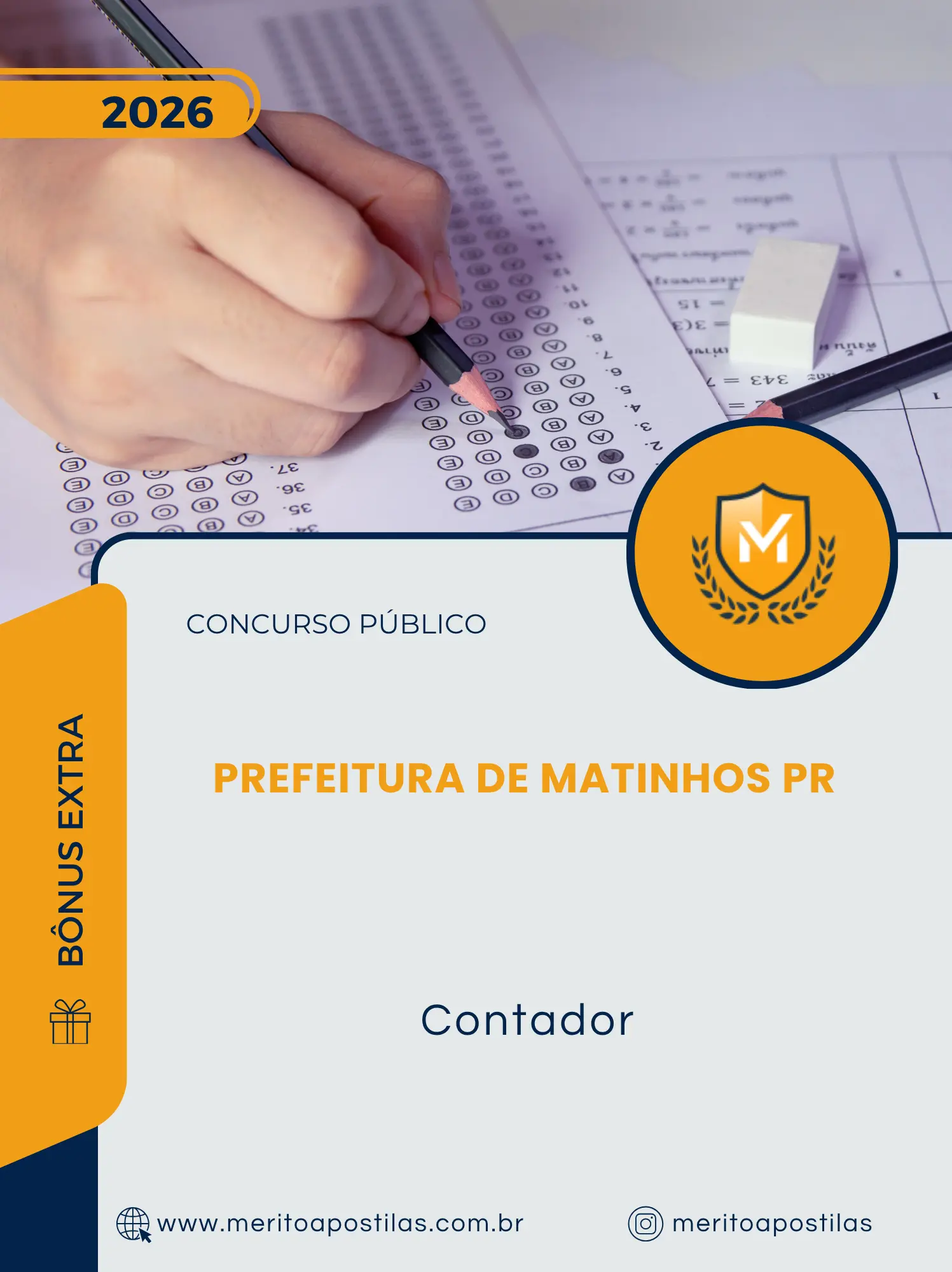 Apostila Contador Prefeitura de Matinhos PR 2026