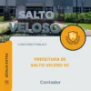 Apostila Contador Prefeitura de Salto Veloso SC 2026