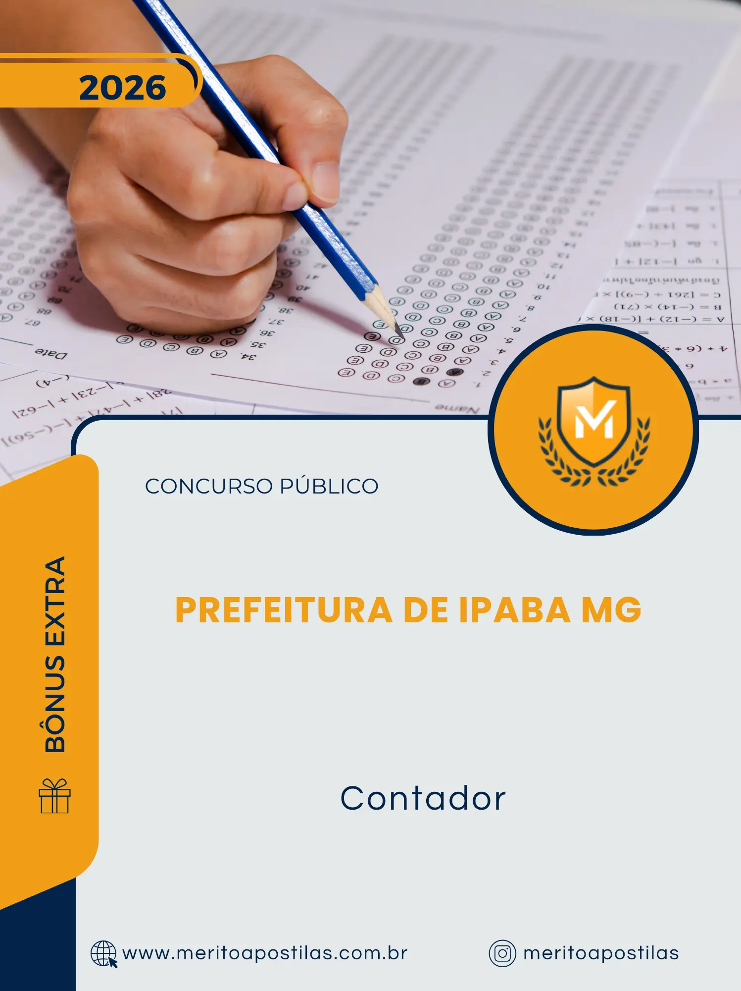 Apostila Contador Prefeitura de Ipaba MG 2026