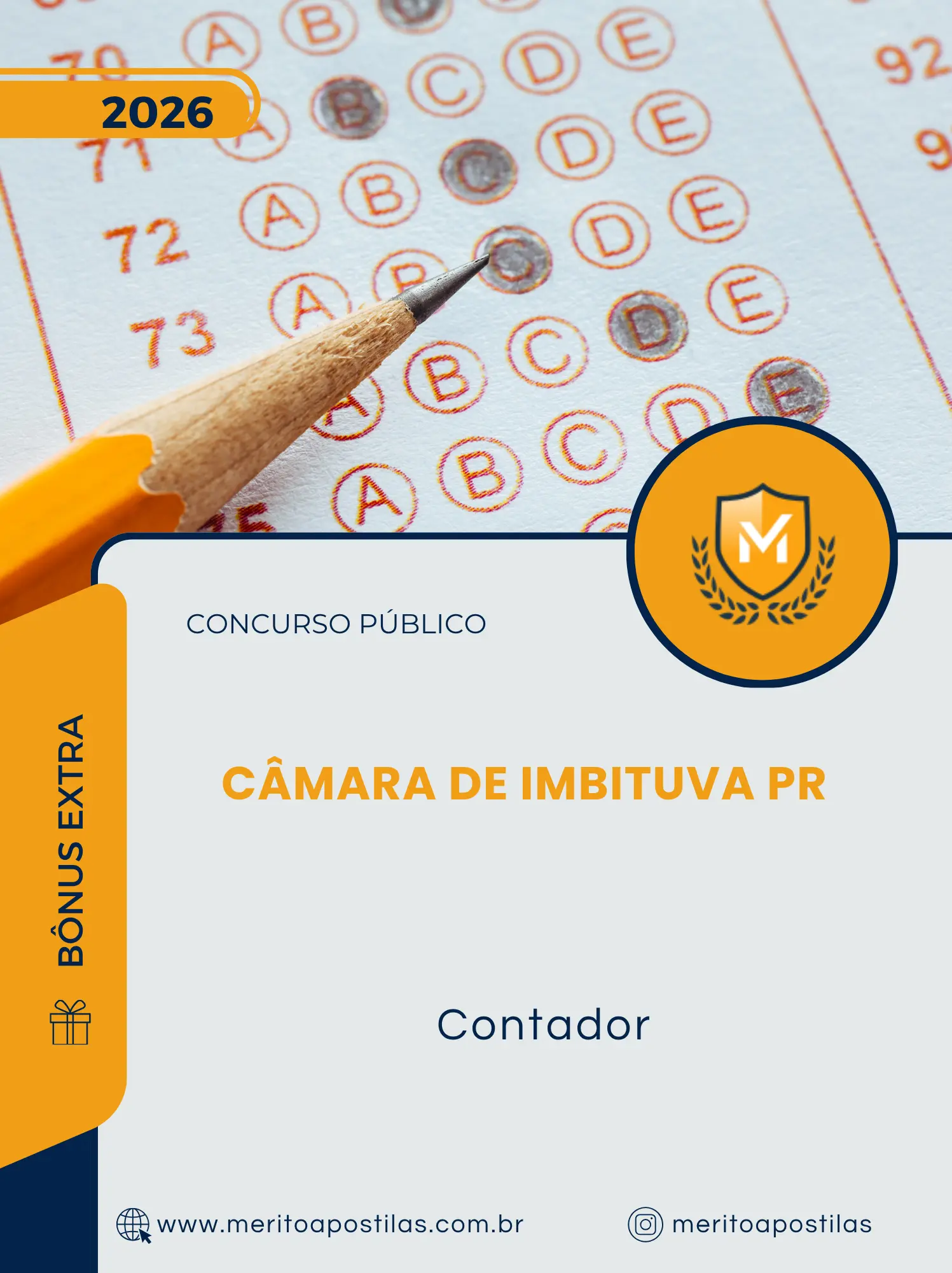 Apostila Contador Câmara de Imbituva PR 2026