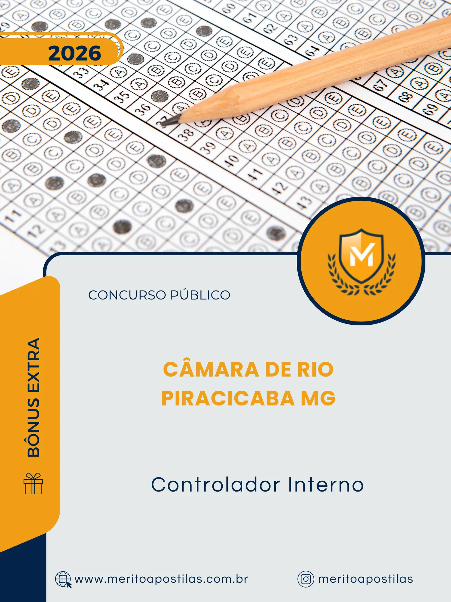 Apostila Controlador Interno Câmara de Rio Piracicaba MG 2026