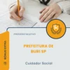 Apostila Cuidador Social Prefeitura de Buri SP 2026