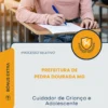 Apostila Cuidador de Criança e Adolescente Prefeitura de Pedra Dourada MG 2026