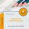 Apostila Educador Físico NASF Prefeitura de Carmo da Mata MG 2026