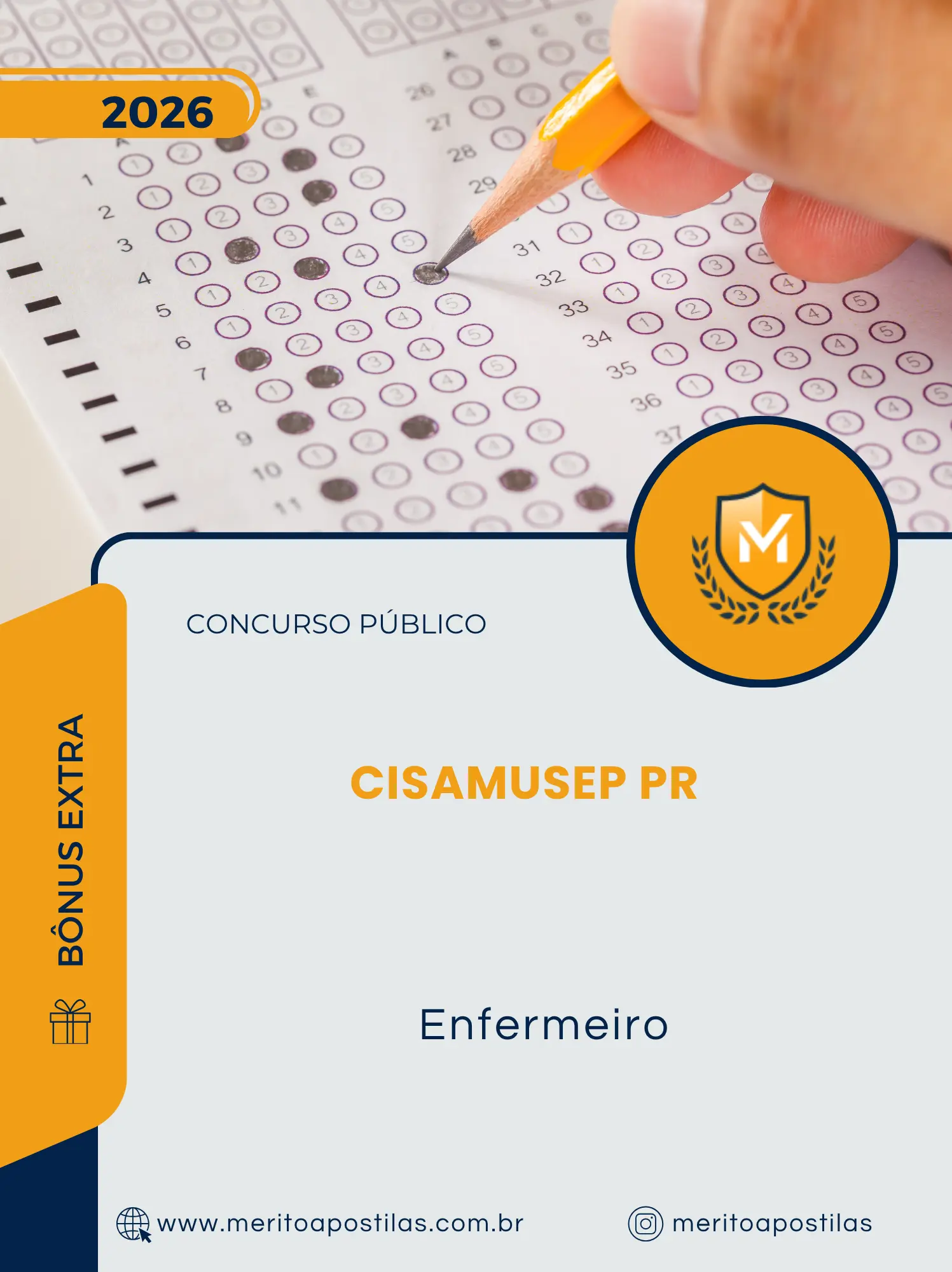 Apostila Enfermeiro Concurso Público CISAMUSEP PR 2026
