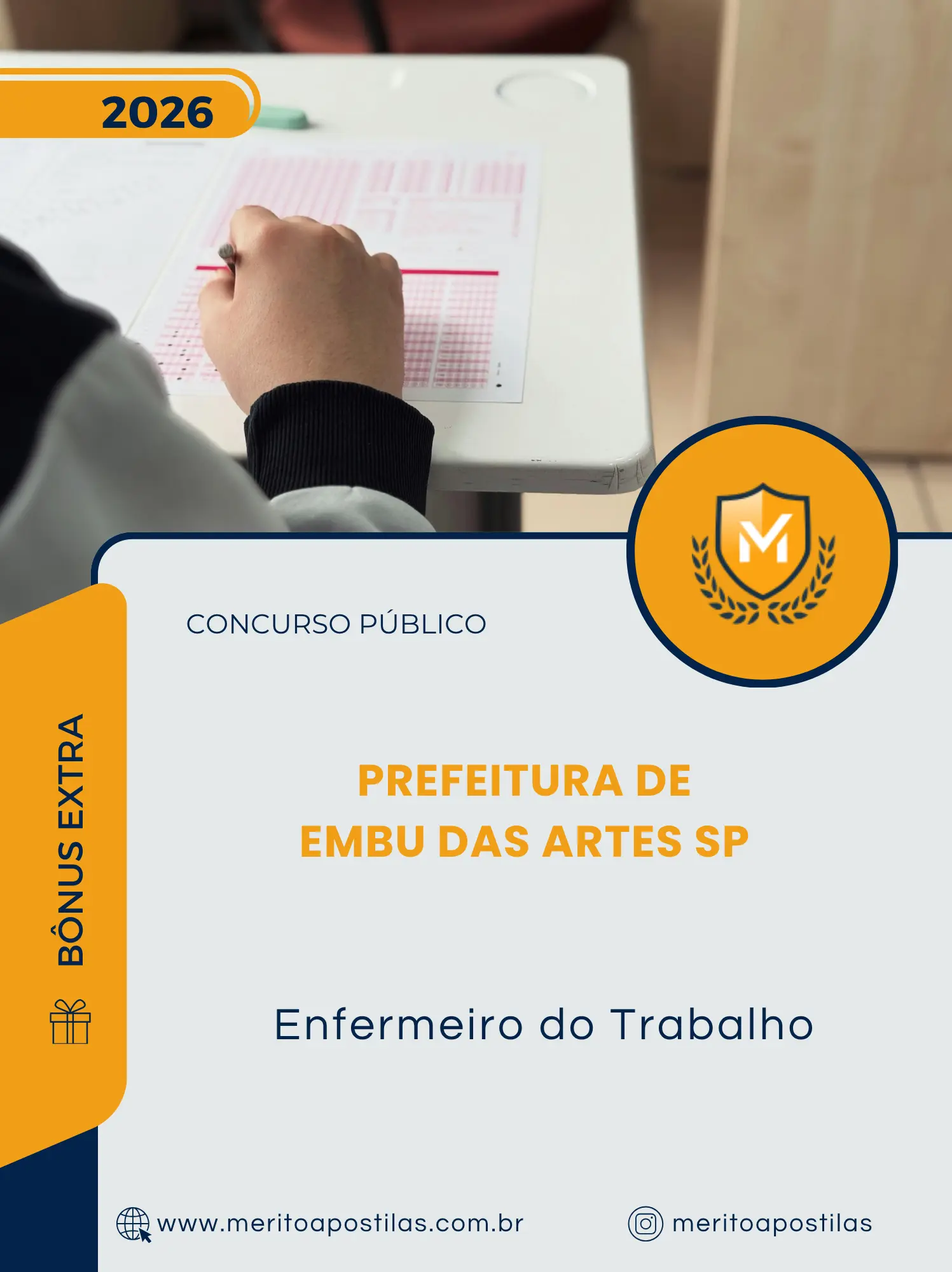 Apostila Enfermeiro do Trabalho Prefeitura de Embu das Artes SP 2026
