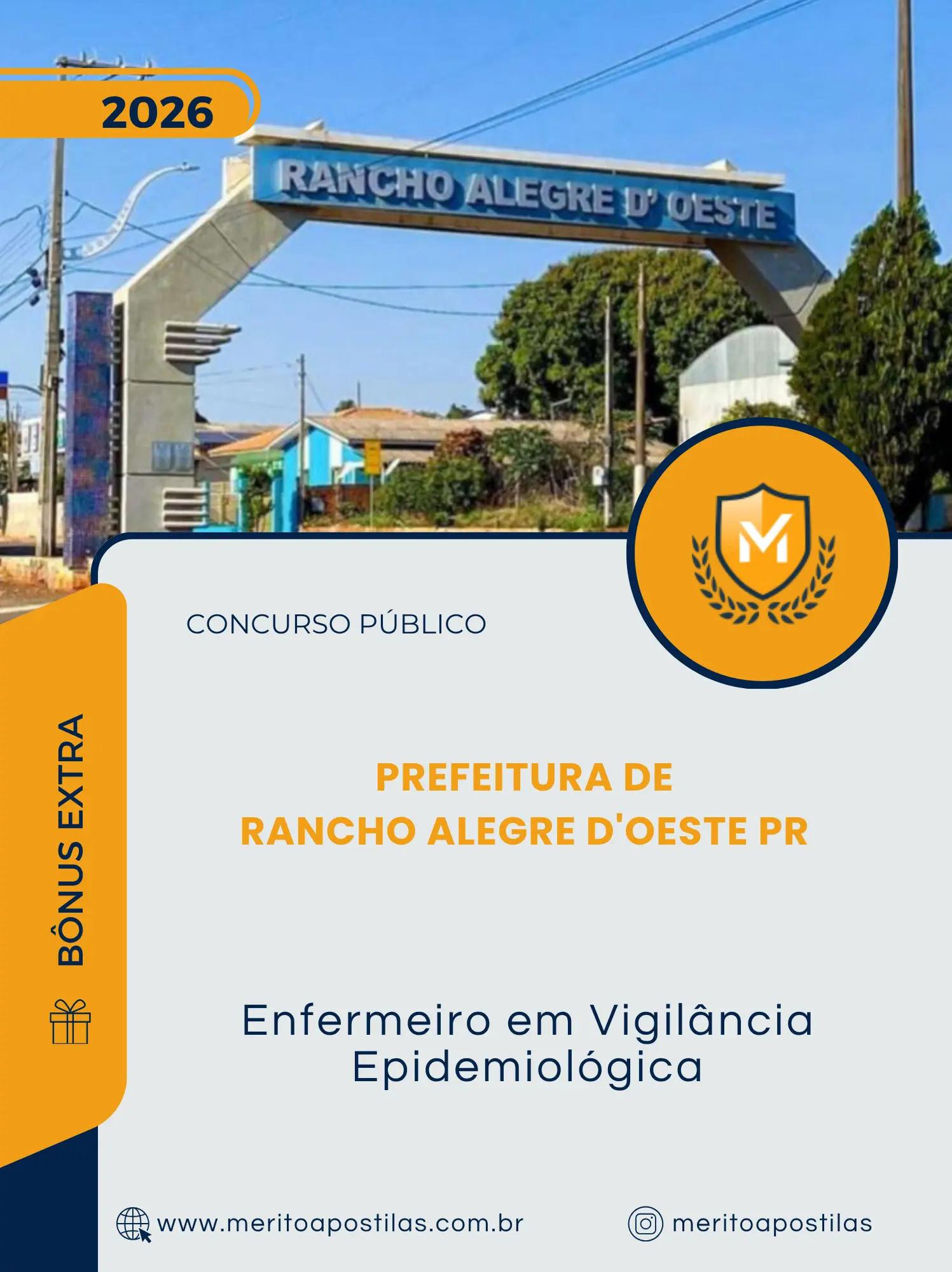 Apostila Enfermeiro em Vigilância Epidemiológica Prefeitura de Rancho Alegre D'Oeste PR 2026
