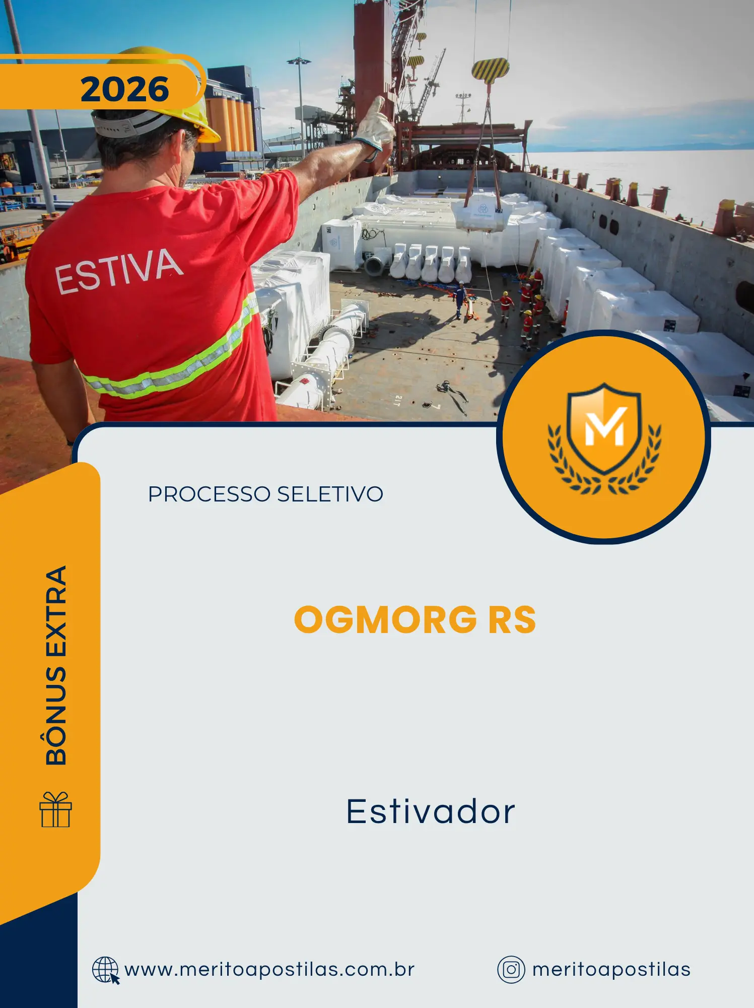 Apostila Estivador Processo Seletivo OGMORG RS 2026