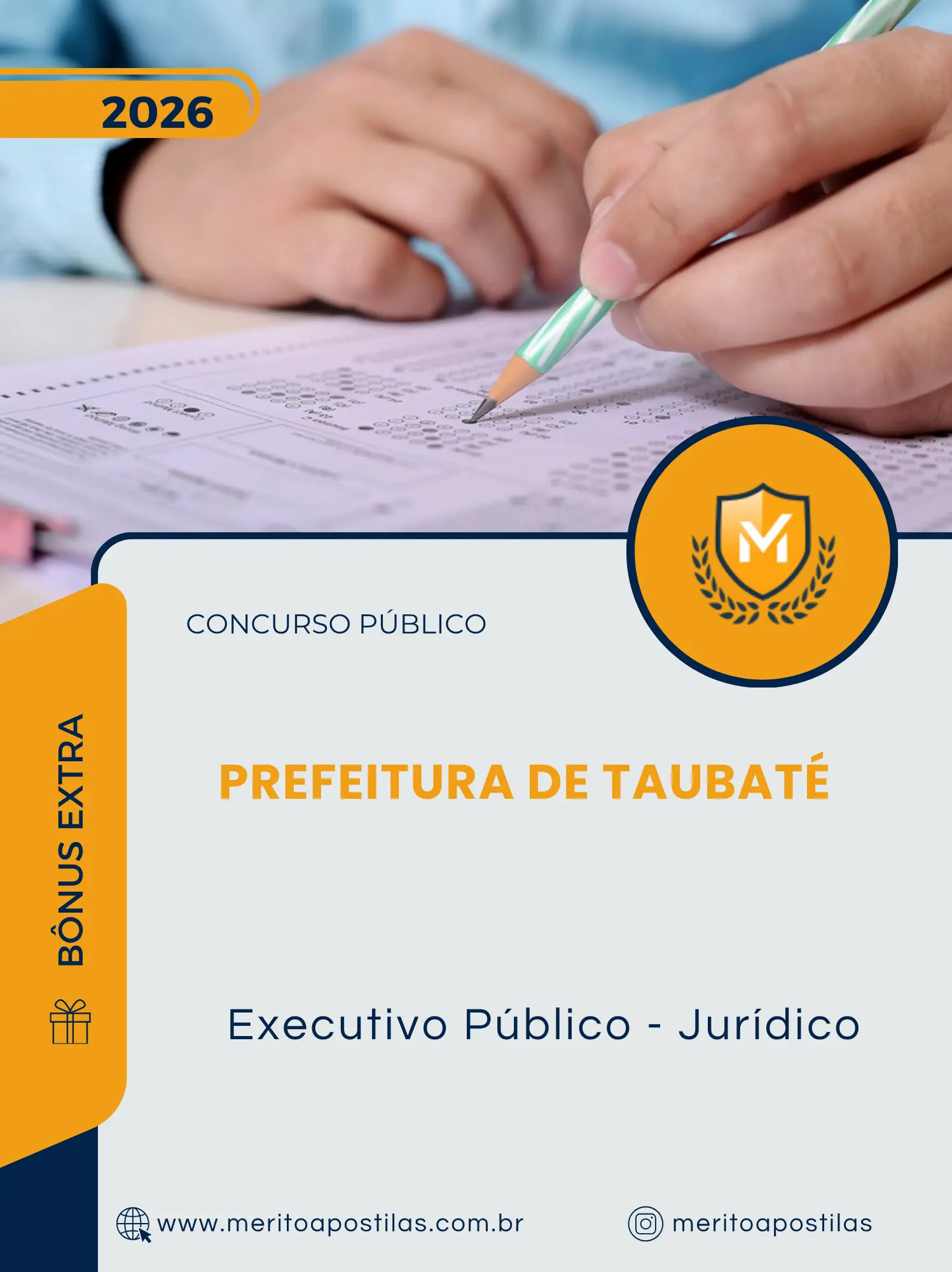 Apostila Executivo Público Jurídico Prefeitura de Taubaté SP 2026