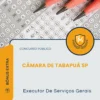 Apostila Executor De Serviços Gerais Câmara de Tabapuã SP 2026