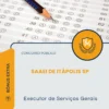 Apostila Executor de Serviços Gerais Concurso Público SAAEI de Itápolis SP 2026