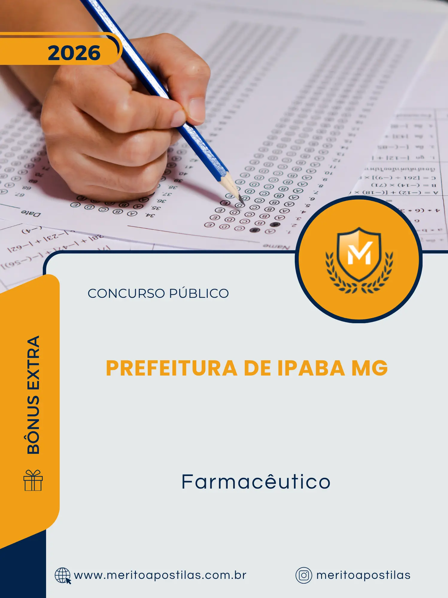 Apostila Farmacêutico Prefeitura de Ipaba MG 2026
