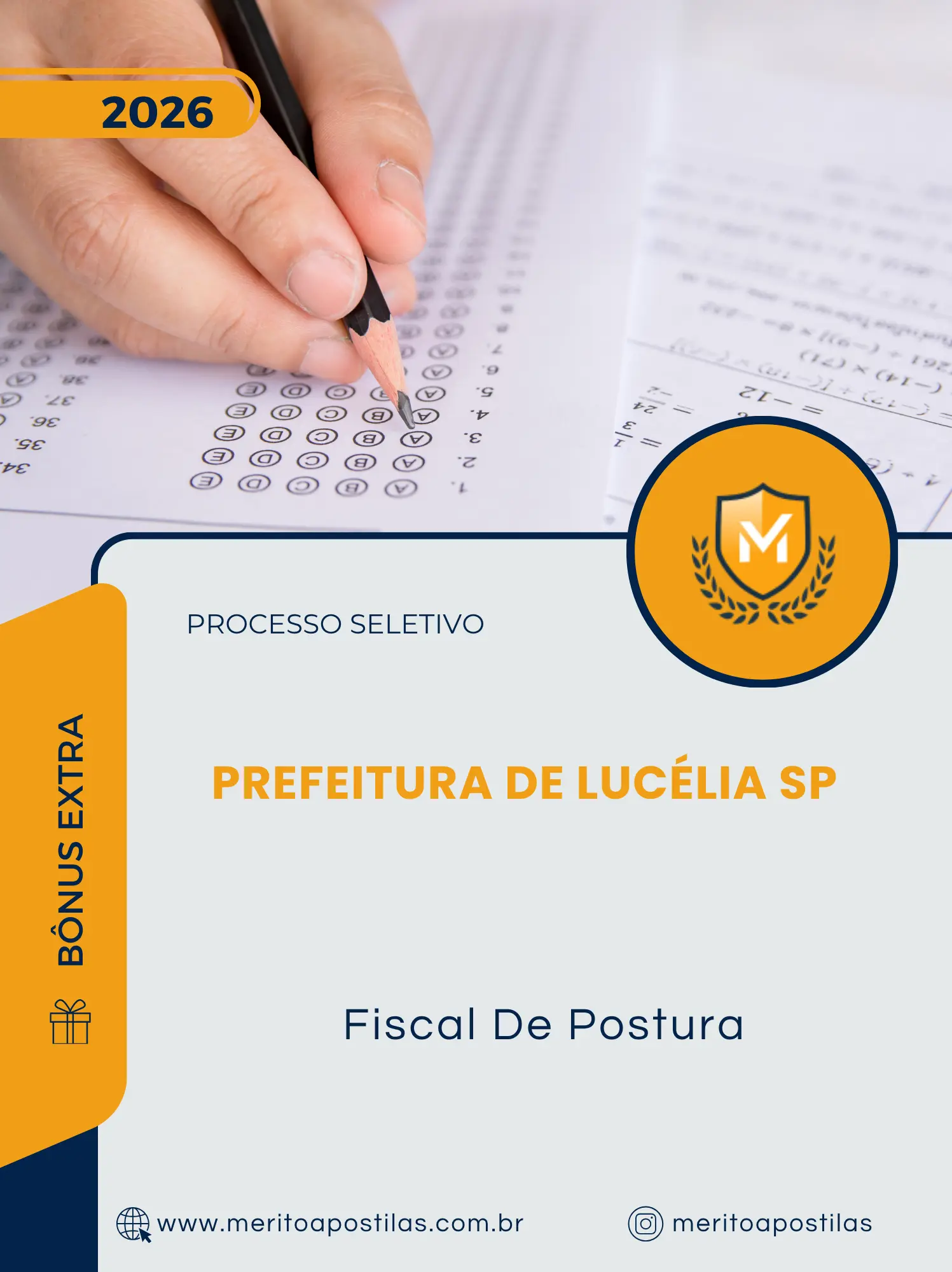Apostila Fiscal De Postura Prefeitura de Lucélia SP 2026