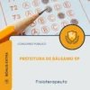 Apostila Fisioterapeuta Prefeitura de Bálsamo SP 2026