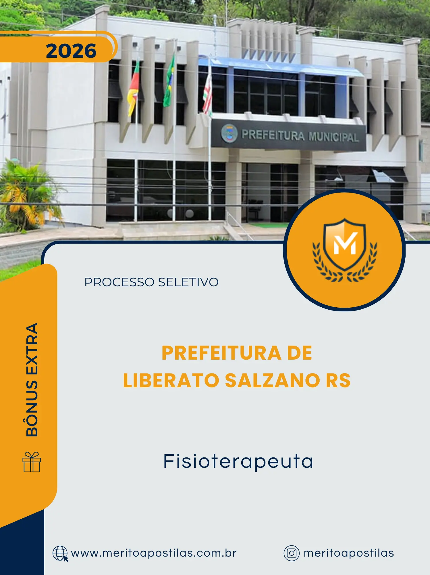 Apostila Fisioterapeuta Prefeitura de Liberato Salzano RS 2026