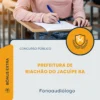 Apostila Fonoaudiólogo Prefeitura de Riachão do Jacuípe BA 2026