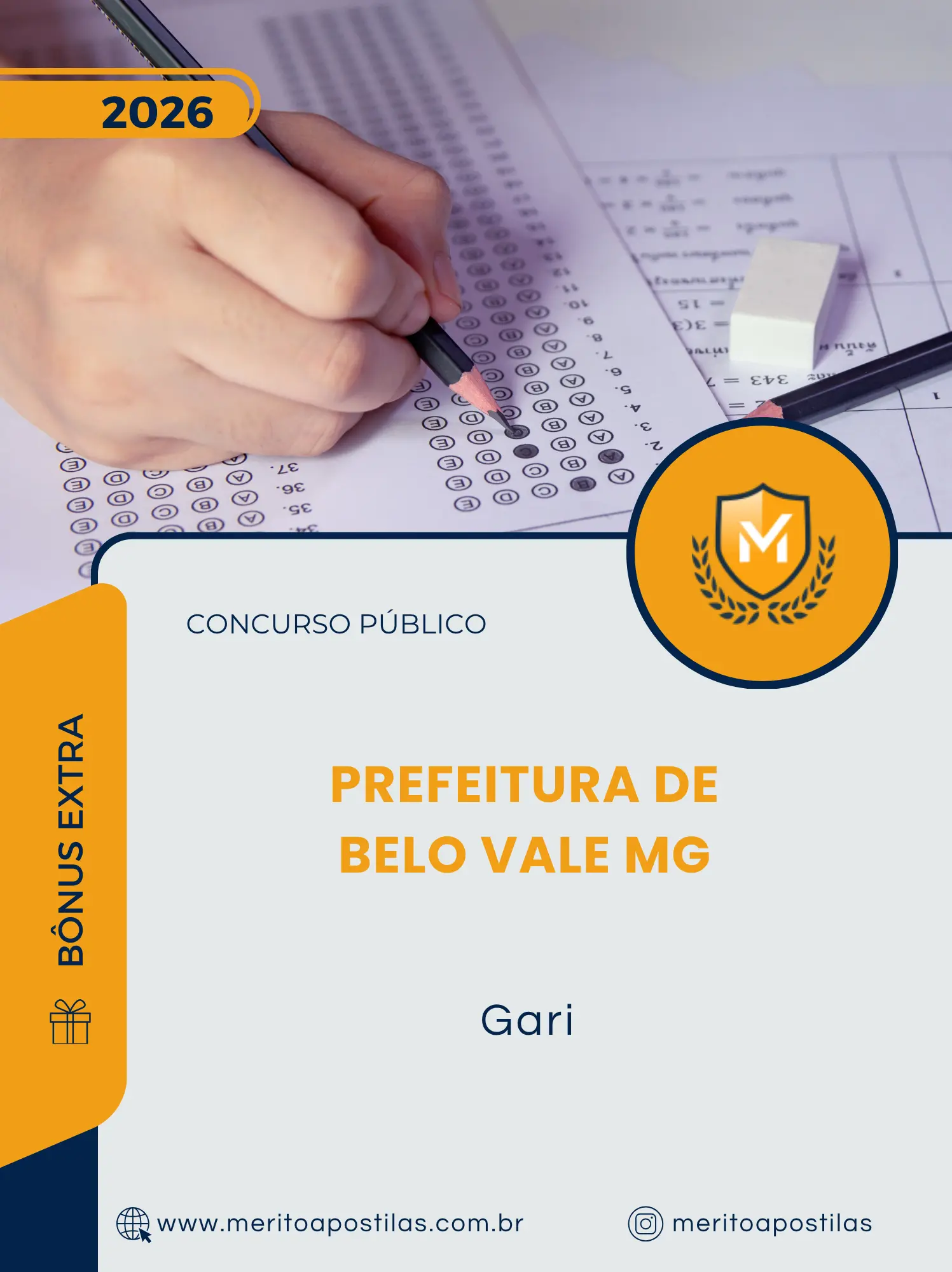Apostila Gari Prefeitura de Belo Vale MG 2026